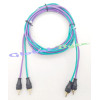 Global Byte RC Cable 2 Mtr with OEM Standard Color | AV-04RCA-2MT/OE